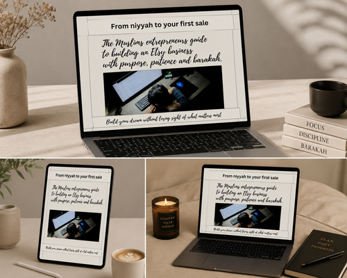 Muslim Entrepreneur's Guide to Starting an Etsy Business